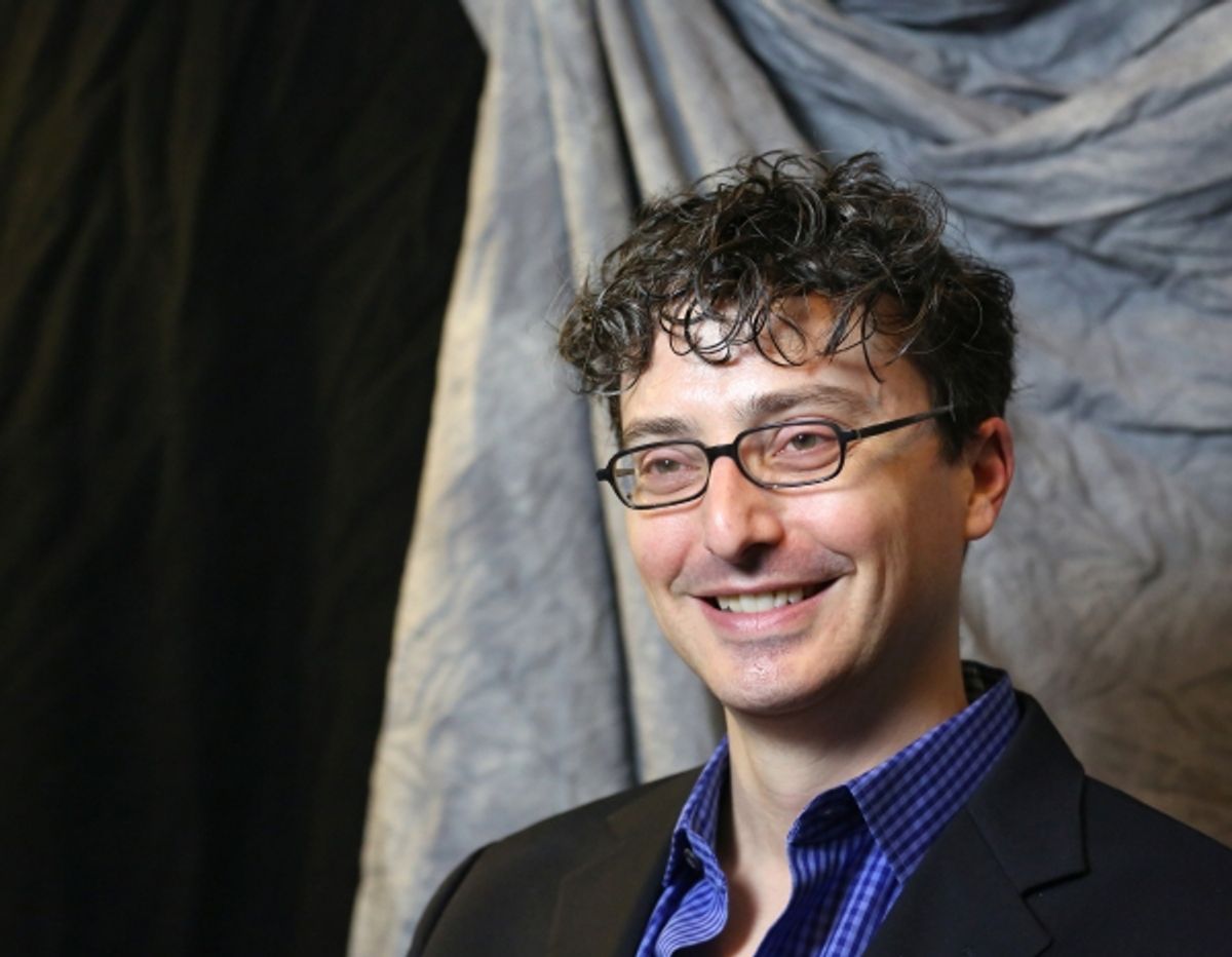 Beowulf Boritt photographed at the Paramount Hotel on April 30, 2014 in New York City. at 