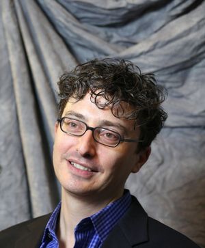 Beowulf Boritt photographed at the Paramount Hotel on April 30, 2014 in New York City Photo