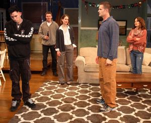 Daniel Burns, Brian Hutchison, Sarah Paulson, Garret Dillahunt, Elizabeth Reaser Photo