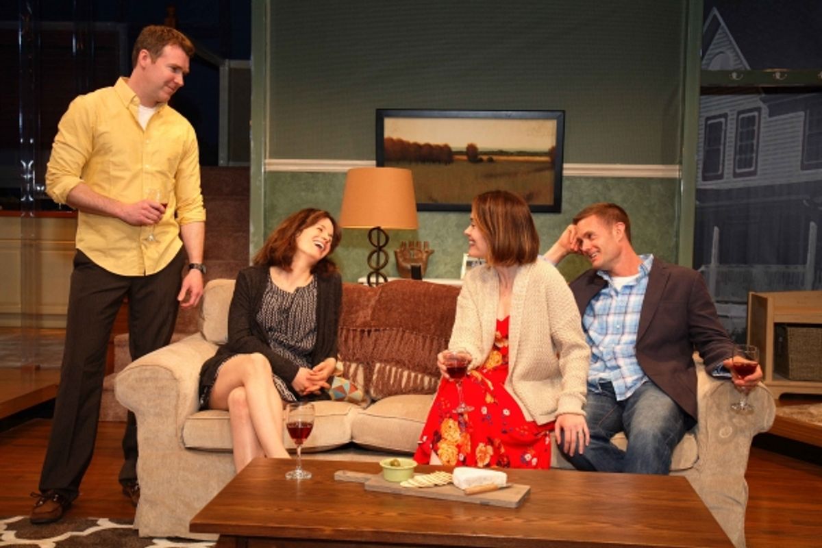 Brian Hutchison, Elizabeth Reaser, Sarah Paulson, Garret Dillahunt at 