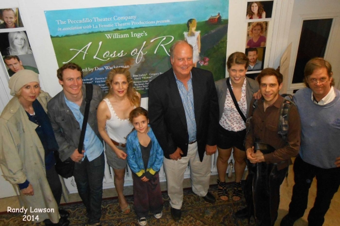 Photo Flash: William Inge's Grand Nephew Visits Peccadillo's A LOSS OF ROSES  Image