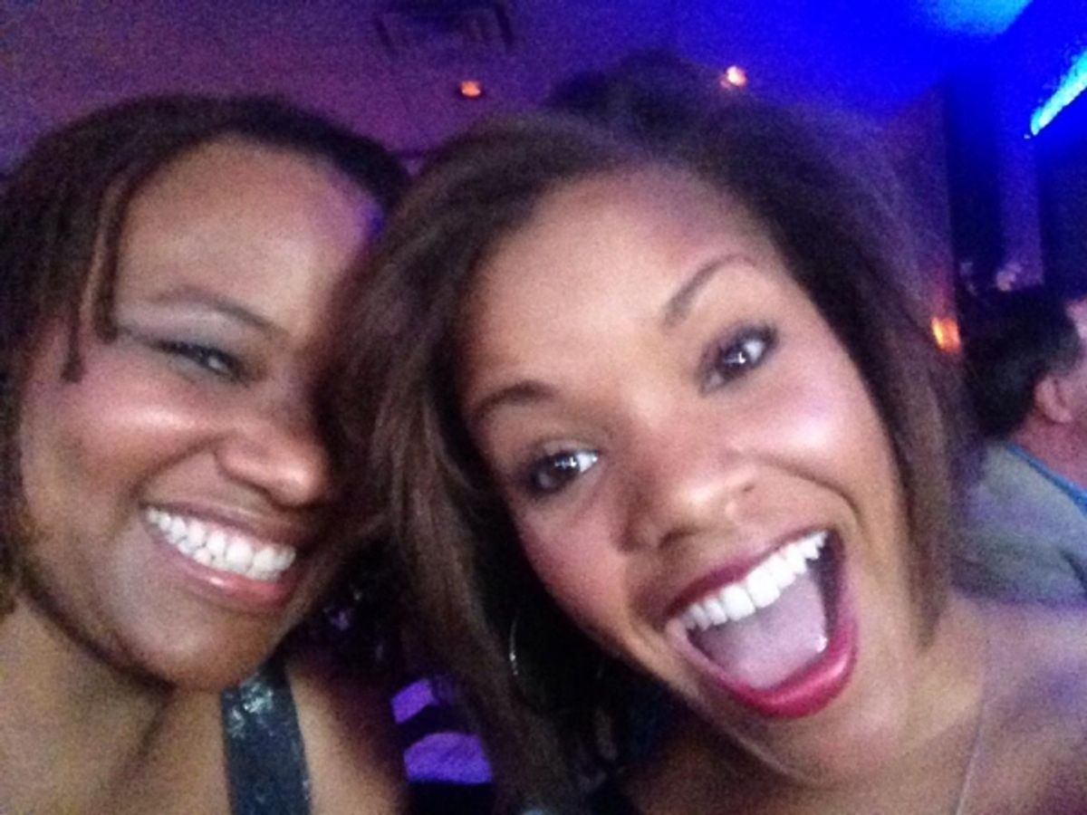 Denise Lee and Traci Lee at 