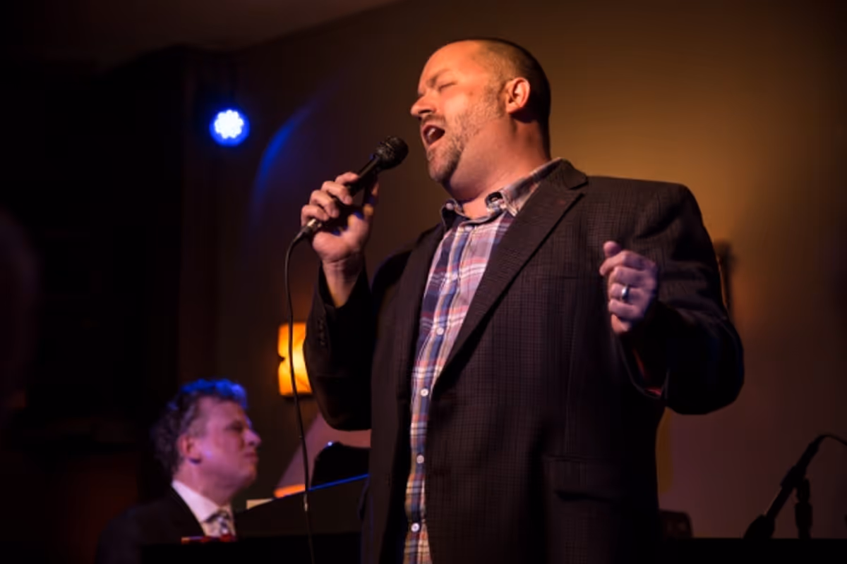 Doug McAlister at Vero Perez, Denise Lee, Billy Stritch and More at Jim Caruso's Cast Party in Dallas
