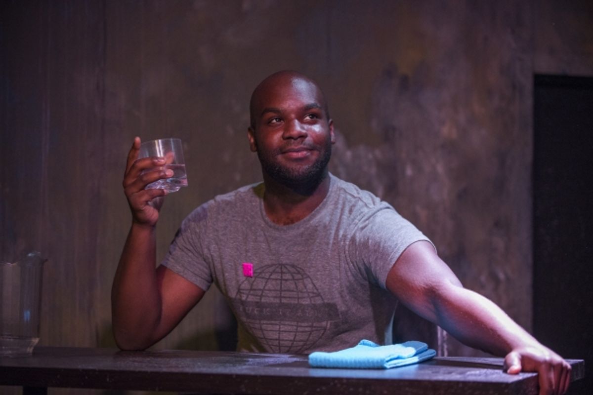 To the NSA AgentsÃ¢â‚¬Â¦ by Sam Graber, directed by Mary OÃ¢â‚¬â„¢Connor. Pictured: Ike Holter. at 