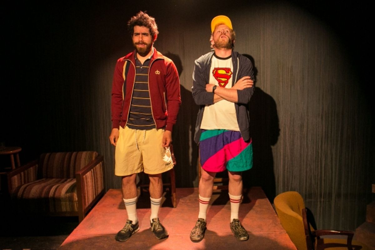 Boys and Violence by Mackenzie Yeager, directed by John Wilson. Pictured: Roy Gonzalez (left) and Tim Parker. at 