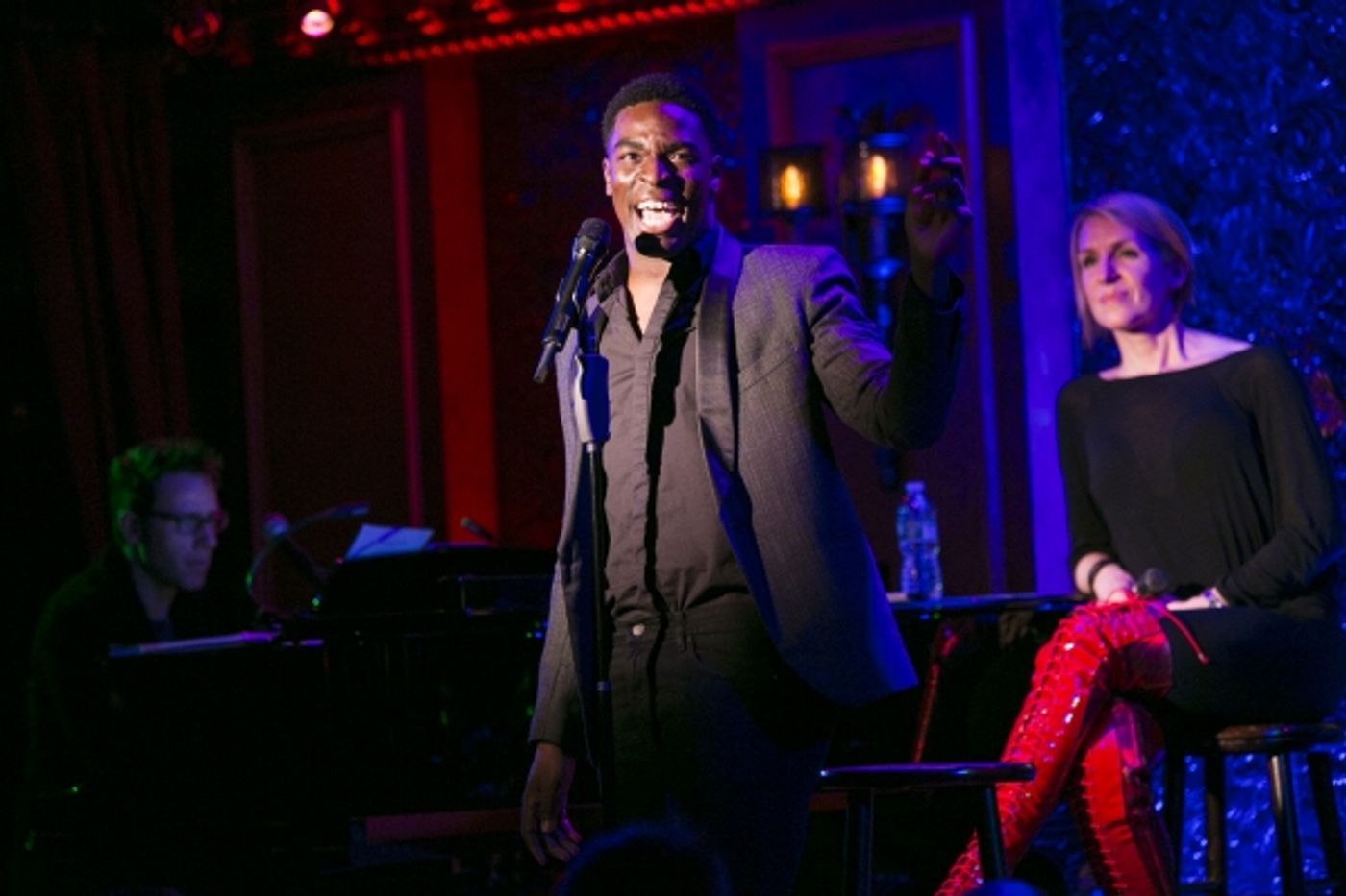 Photo Coverage: KINKY BOOTS and Mark Fisher Fitness Raises Money for BC/EFA with THESE BOOTS WERE MADE FOR ROCKIN' at 54 Below! Photo Coverage: KINKY BOOTS and Mark Fisher Fitness Raises Money for BC/EFA with THESE BOOTS WERE MADE FOR ROCKIN' at 54 Below! Image