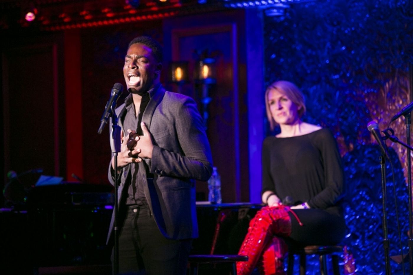 Photo Coverage: KINKY BOOTS and Mark Fisher Fitness Raises Money for BC/EFA with THESE BOOTS WERE MADE FOR ROCKIN' at 54 Below! Photo Coverage: KINKY BOOTS and Mark Fisher Fitness Raises Money for BC/EFA with THESE BOOTS WERE MADE FOR ROCKIN' at 54 Below! Image