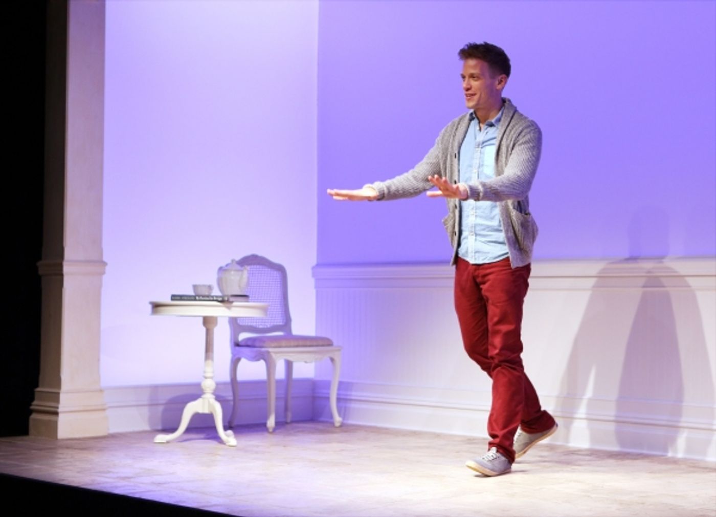 Photo Coverage: Barrett Foa Takes First Official Bow in BUYER & CELLAR  Image
