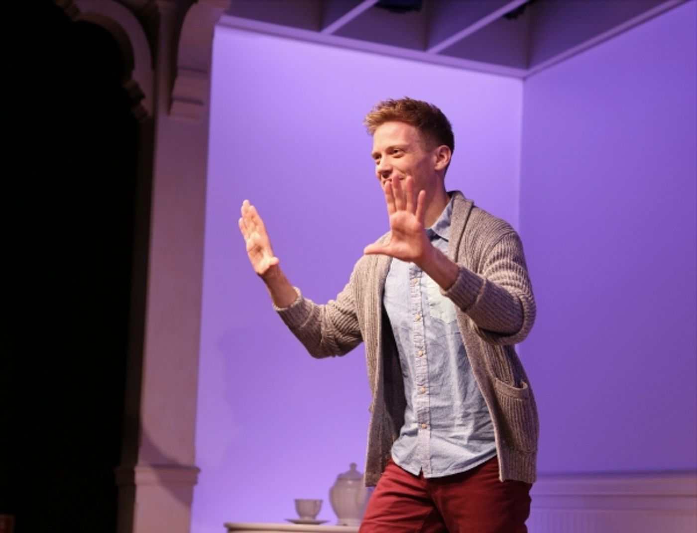 Photo Coverage: Barrett Foa Takes First Official Bow in BUYER & CELLAR  Image