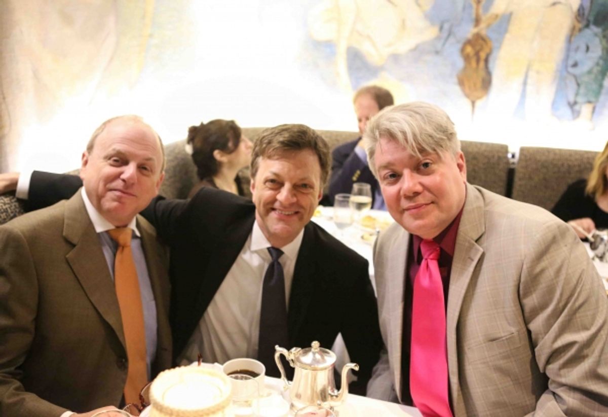 Douglas Denoff, Jim Caruso, Richard Skipper at 