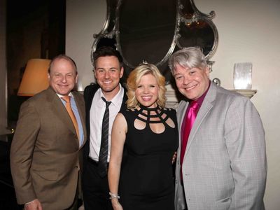 Douglas Denoff, Brian Gallagher, Megan Hilty, Richard Skipper Photo