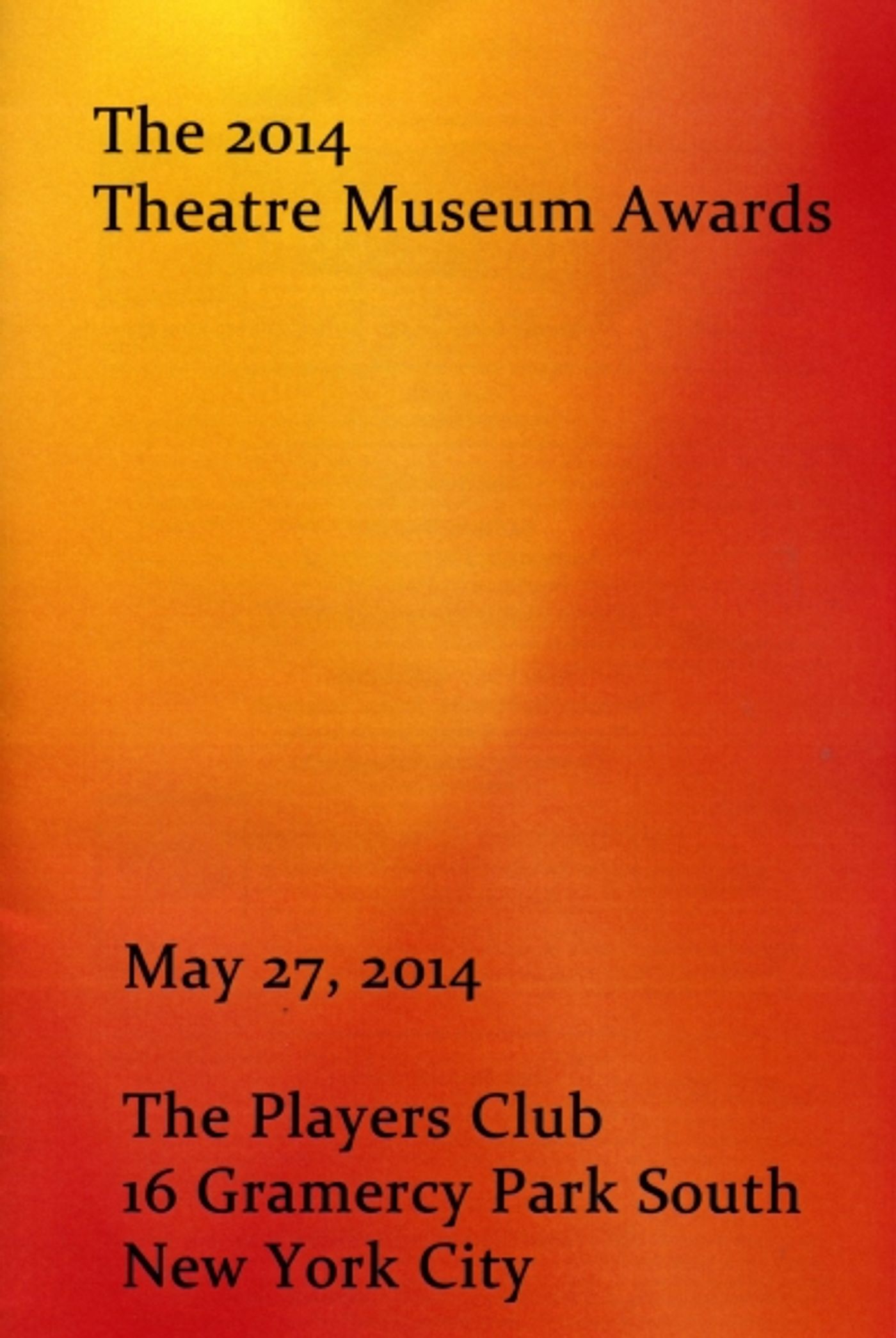Photo Coverage: BroadwayWorld.com and Fathom Events Honored at The Theatre Museum Awards - Cocktail Party Image