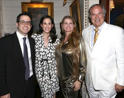 Robert Diamond,Jennifer Diamond, Bonnie Comley and Stewart F. Lane  Photo