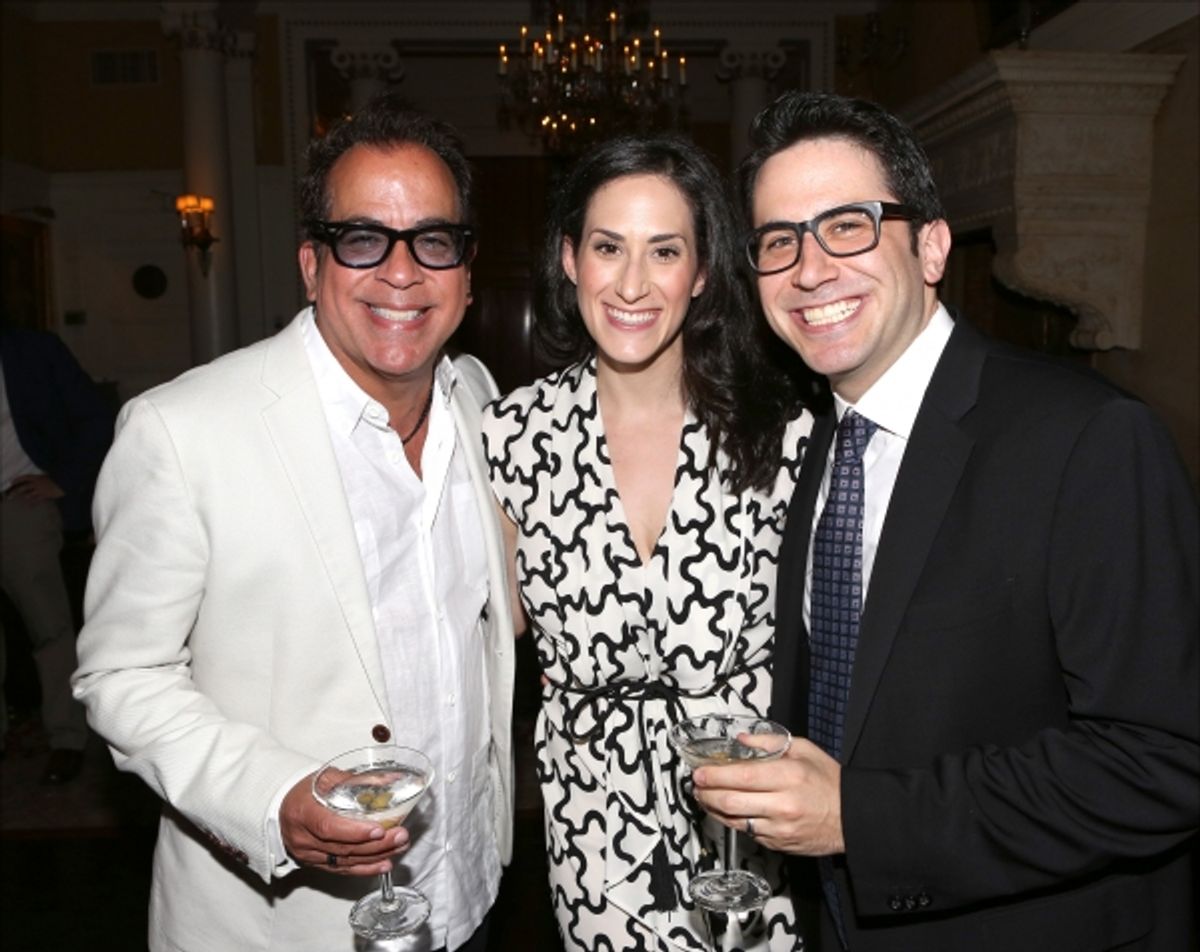 Richard Jay-Alexander, Jennifer Diamond and Robert Diamond  at 