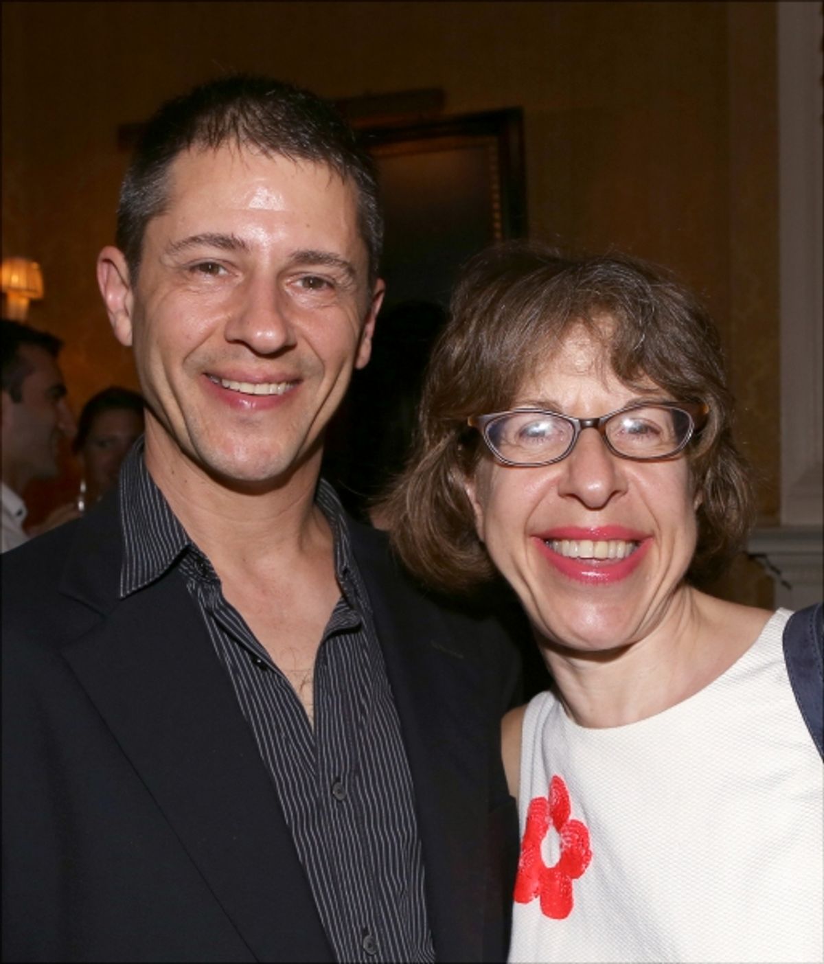 Steve Smith and Jackie Hoffman at 