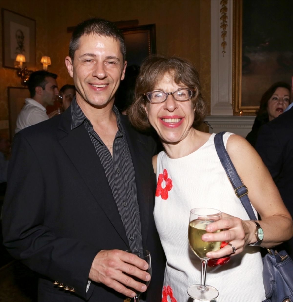 Steve Smith and Jackie Hoffman at 