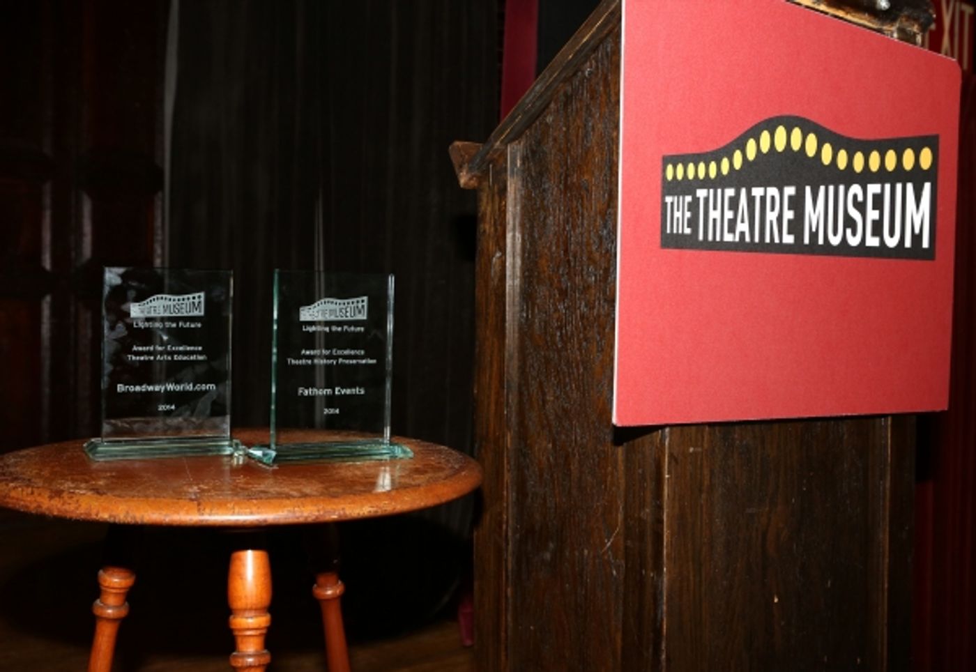 Photo Coverage: BroadwayWorld.com and Fathom Events Honored at The Theatre Museum Awards - Cocktail Party Image