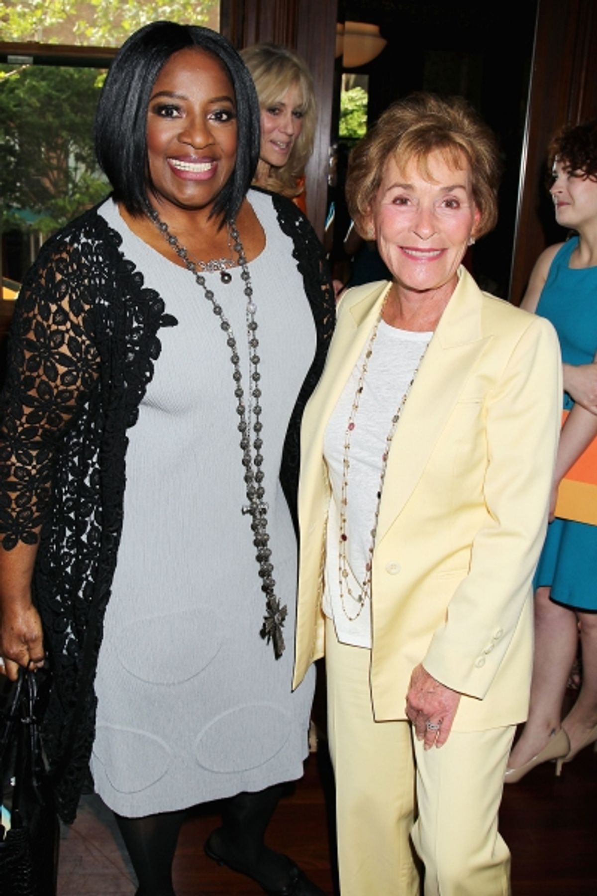 LaTanya Richardson Jackson and Judge Judy Scheindlin  at 