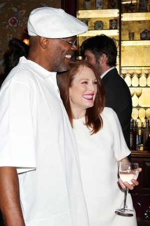 -New York, NY - 5/27/14 - Julianne Moore Host a Afternoon Tea honoring LaTanya Richardson Jackson for her 2014 Tony Award Nominee for Best Actress in a Play For her performance in Ã'¢ï¿½ï¿½A Raisin in the SunÃ'¢ï¿½ï¿½ -PICTURED: Samuel L. J @ BroadwayWorld -New York, NY - 5/27/14 - Julianne Moore Host a Afternoon Tea honoring LaTanya Richar Photo