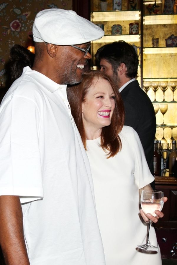 -New York, NY - 5/27/14 - Julianne Moore Host a Afternoon Tea honoring LaTanya Richar Photo