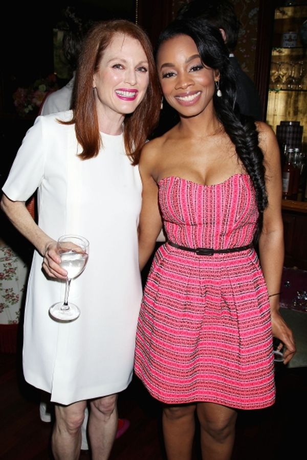 -New York, NY - 5/27/14 - Julianne Moore Host a Afternoon Tea honoring LaTanya Richar Photo