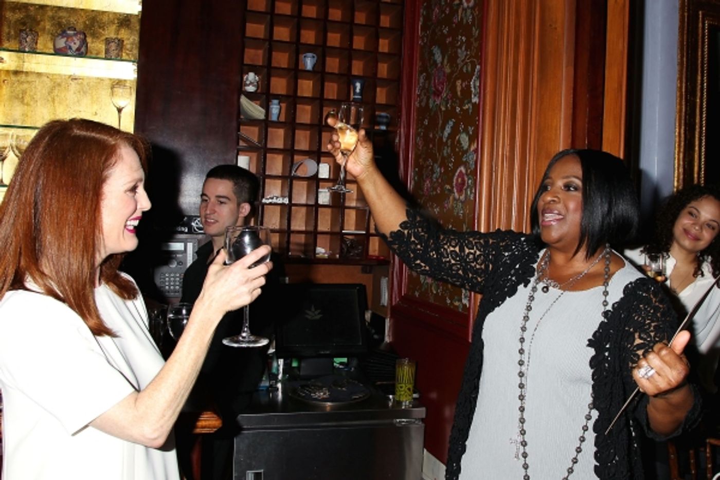 Photo Flash: Julianne Moore Toasts Tony Nominee LaTanya Richardson Jackson!  Image