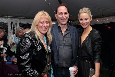 Michael Rubenstein and guest Anastasia Griffith  Photo