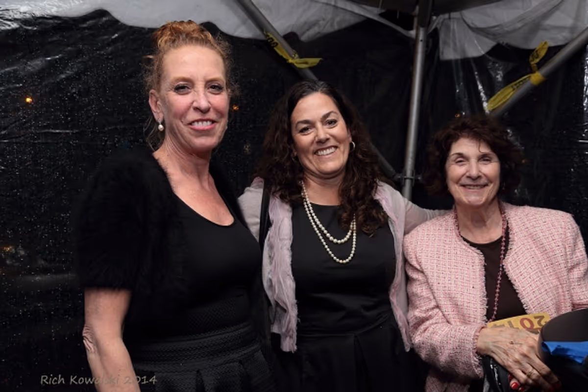 Zanya Gissler and friends at CHAPTER TWO Celebrates Opening at Bucks County Playhouse