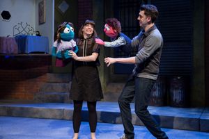 Leah Morrow as Kate Monster and Jackson Evans as Princeton @ BroadwayWorld Leah Morrow as Kate Monster and Jackson Evans as Princeton Photo