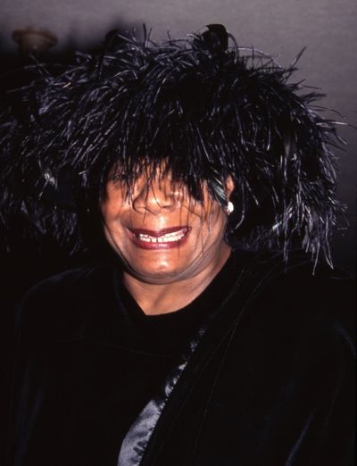 Maya Angelou at the celebration of Quincy Jones'' 50th year in music at the Roseland  Photo