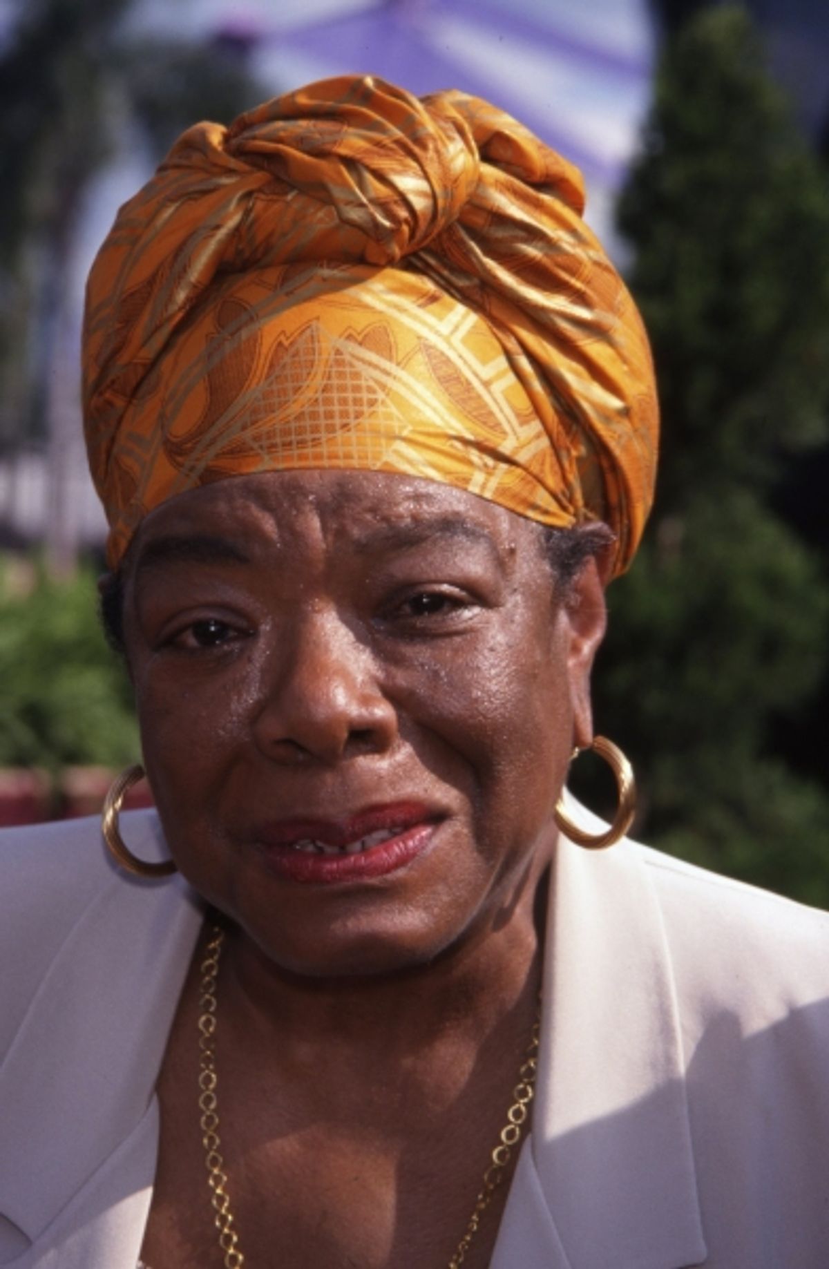 Dr. Maya Angelou at the opening of ''Milllennium Village'' at Epcot Walt Disney World, Florida on 9/30/99. at 
