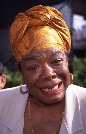 Dr. Maya Angelou at the opening of ''Milllennium Village'' at Epcot Walt Disney World Photo
