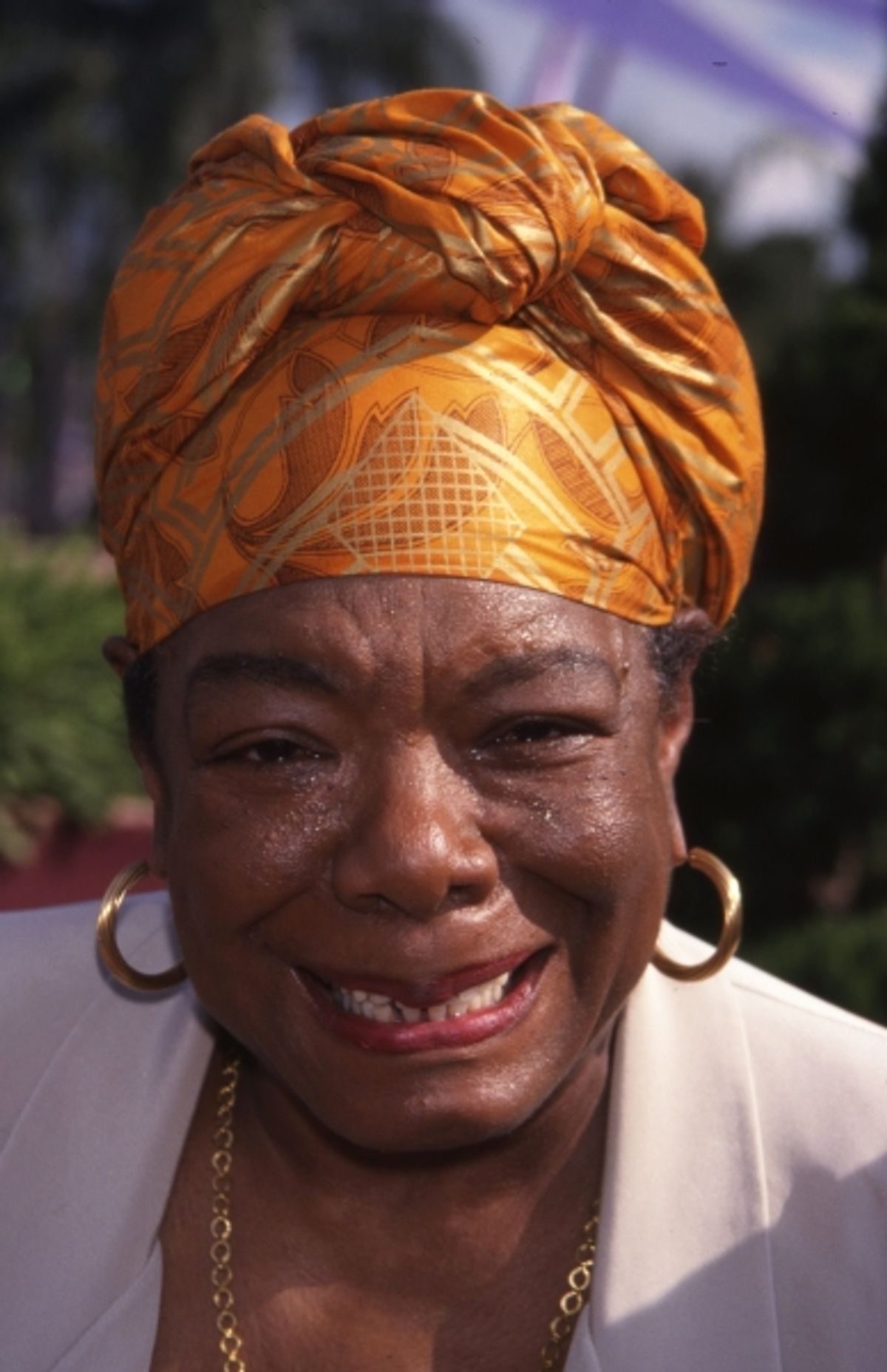 Dr. Maya Angelou at the opening of ''Milllennium Village'' at Epcot Walt Disney World, Florida on 9/30/99. at 