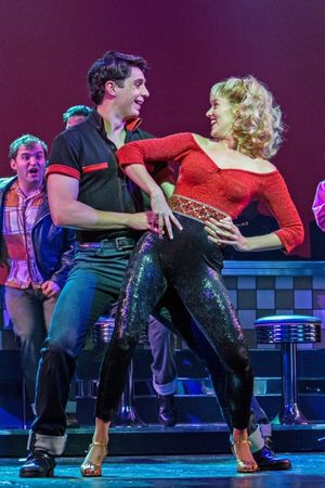 Bobby Conte Thornton, Taylor Louderman. Photo