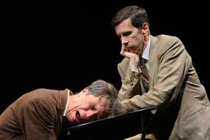 Michael Shannon and Robert Stanton @ BroadwayWorld Michael Shannon and Robert Stanton Photo