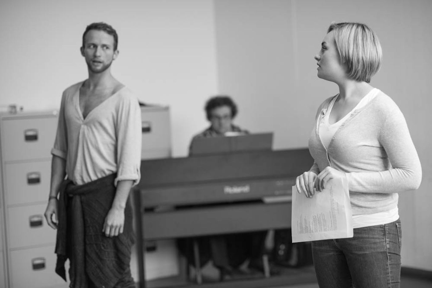 Photo Flash: Sneak Peek at Jerome Pradon, Charlotte Wakefield and More in Rehearsals for PICTURE PERFECT  Image