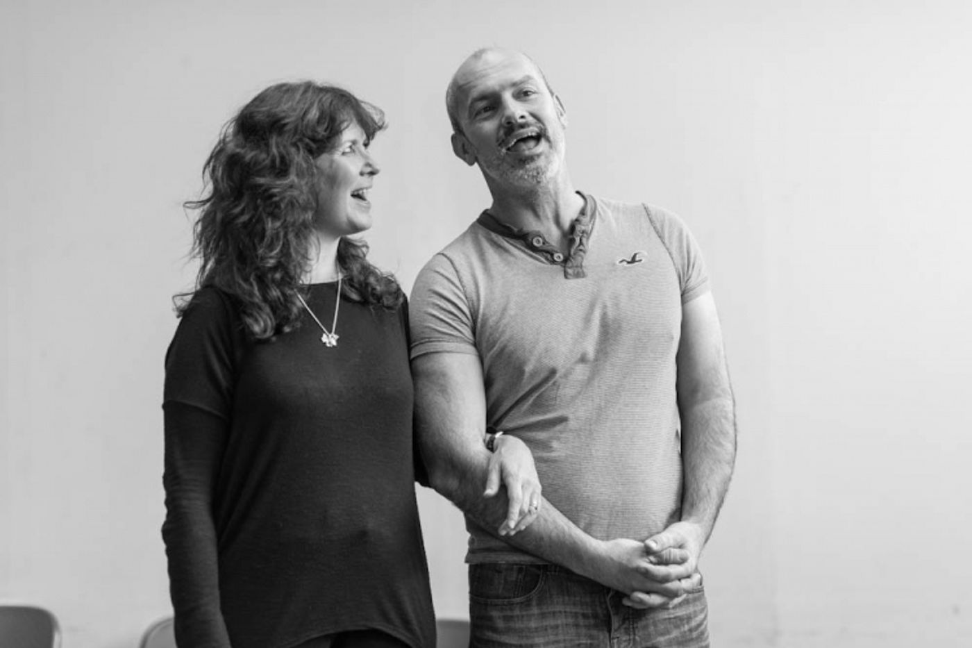 Photo Flash: Sneak Peek at Jerome Pradon, Charlotte Wakefield and More in Rehearsals for PICTURE PERFECT  Image