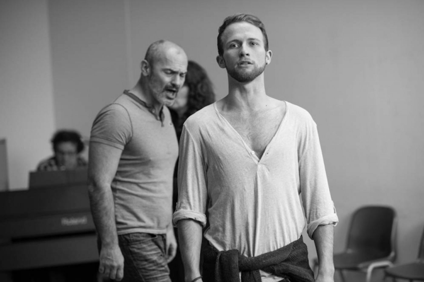 Photo Flash: Sneak Peek at Jerome Pradon, Charlotte Wakefield and More in Rehearsals for PICTURE PERFECT  Image