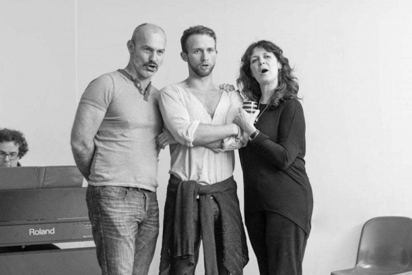 Photo Flash: Sneak Peek at Jerome Pradon, Charlotte Wakefield and More in Rehearsals for PICTURE PERFECT  Image