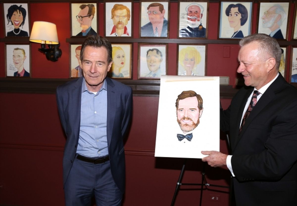 Bryan Cranston and Max Klimavicius  at 