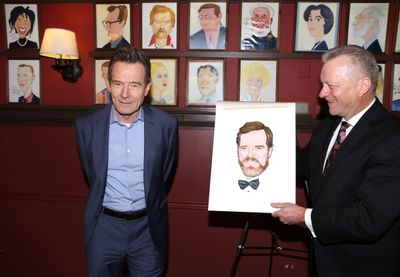 Bryan Cranston and Max Klimavicius  Photo