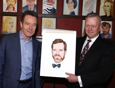 Bryan Cranston and Max Klimavicius  Photo