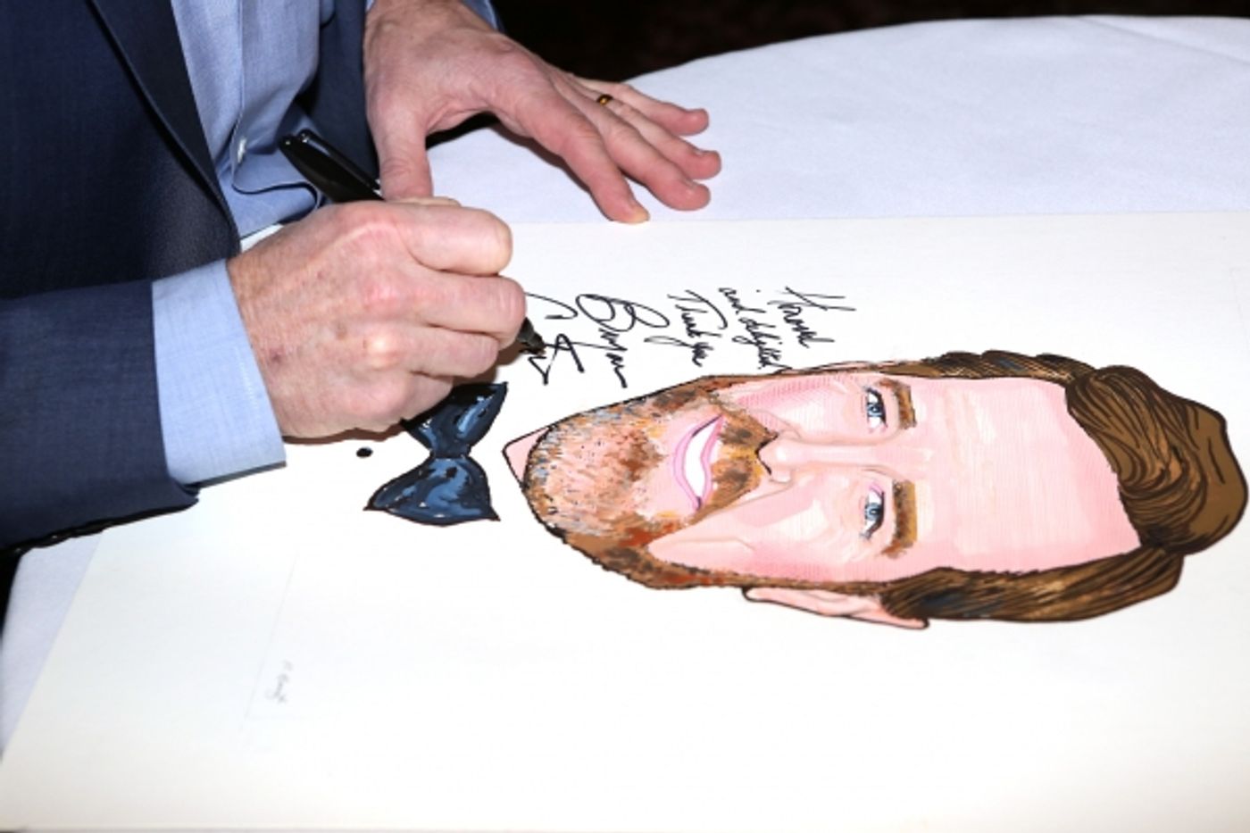 Photo Coverage: ALL THE WAY Cast Celebrates Bryan Cranston's Sardi's Caricature Unveiling! Photo Coverage: ALL THE WAY Cast Celebrates Bryan Cranston's Sardi's Caricature Unveiling! Image