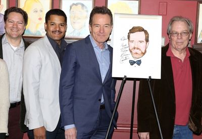 Robert Petkoff, Brandon J. Dirden, Bryan Cranston and Michael McKean  Photo