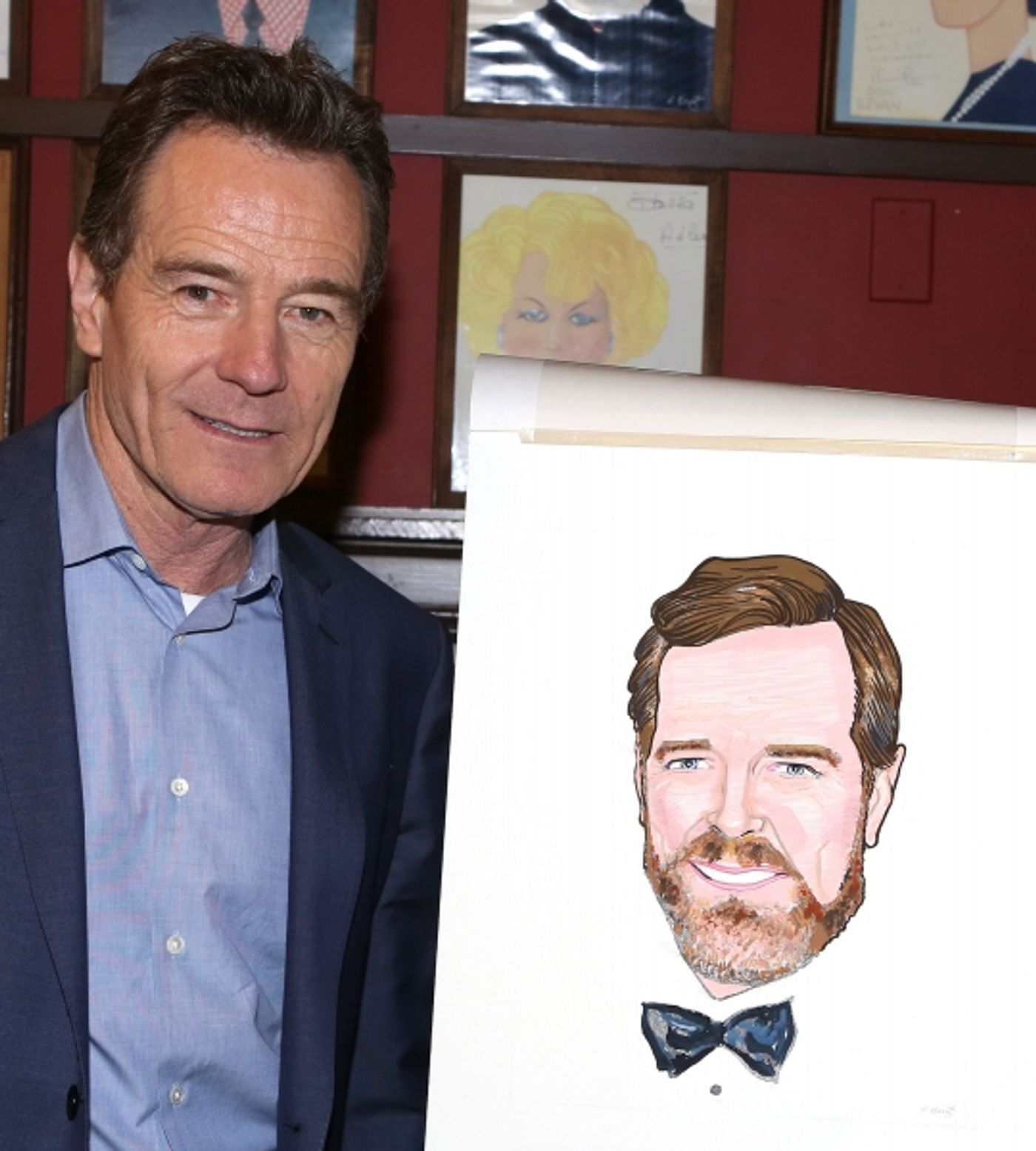 Photo Coverage: ALL THE WAY Cast Celebrates Bryan Cranston's Sardi's Caricature Unveiling! Photo Coverage: ALL THE WAY Cast Celebrates Bryan Cranston's Sardi's Caricature Unveiling! Image