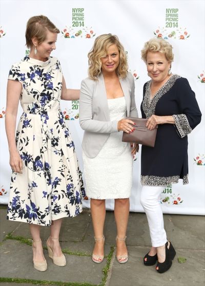 Cynthia Nixon, Amy Poehler and Bette Midler  Photo