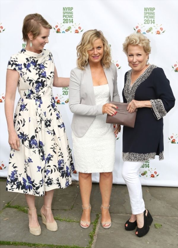 Cynthia Nixon, Amy Poehler and Bette Midler  Photo