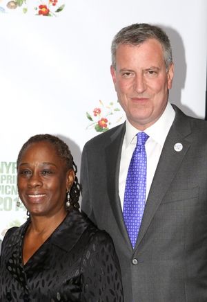 Chirlane McGray and Mayor Bill de Blasio @ BroadwayWorld Chirlane McGray and Mayor Bill de Blasio Photo