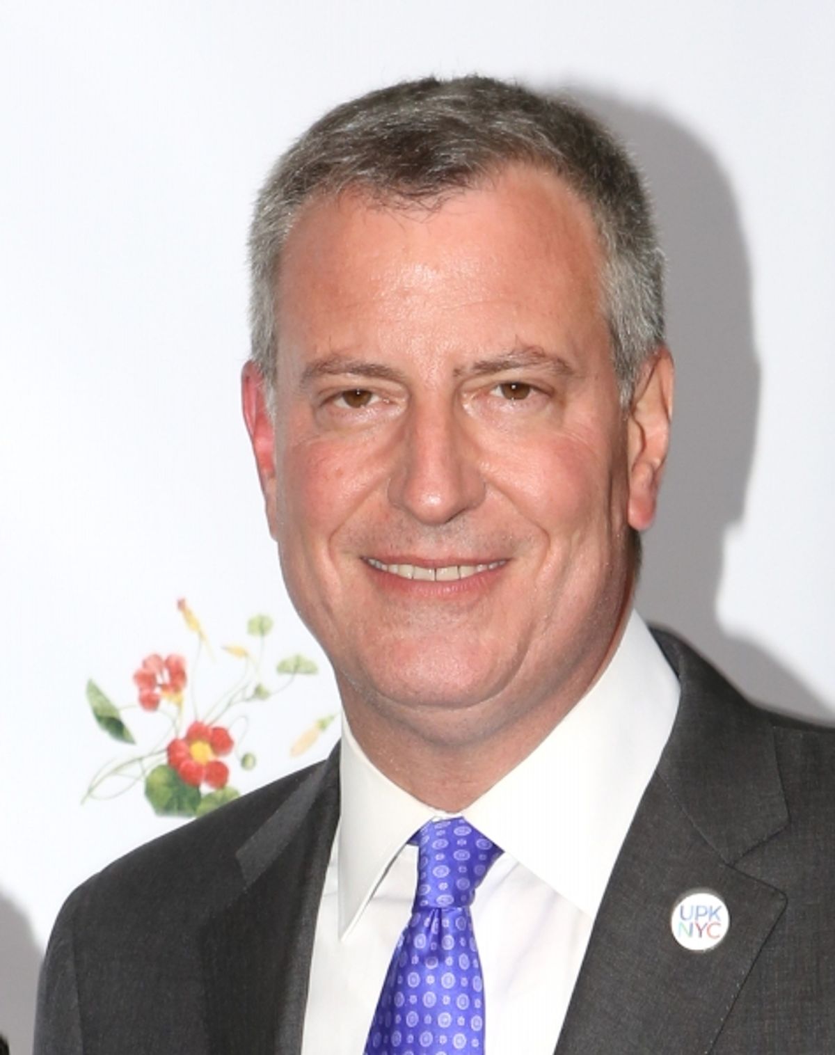 Bill de Blasio  at 