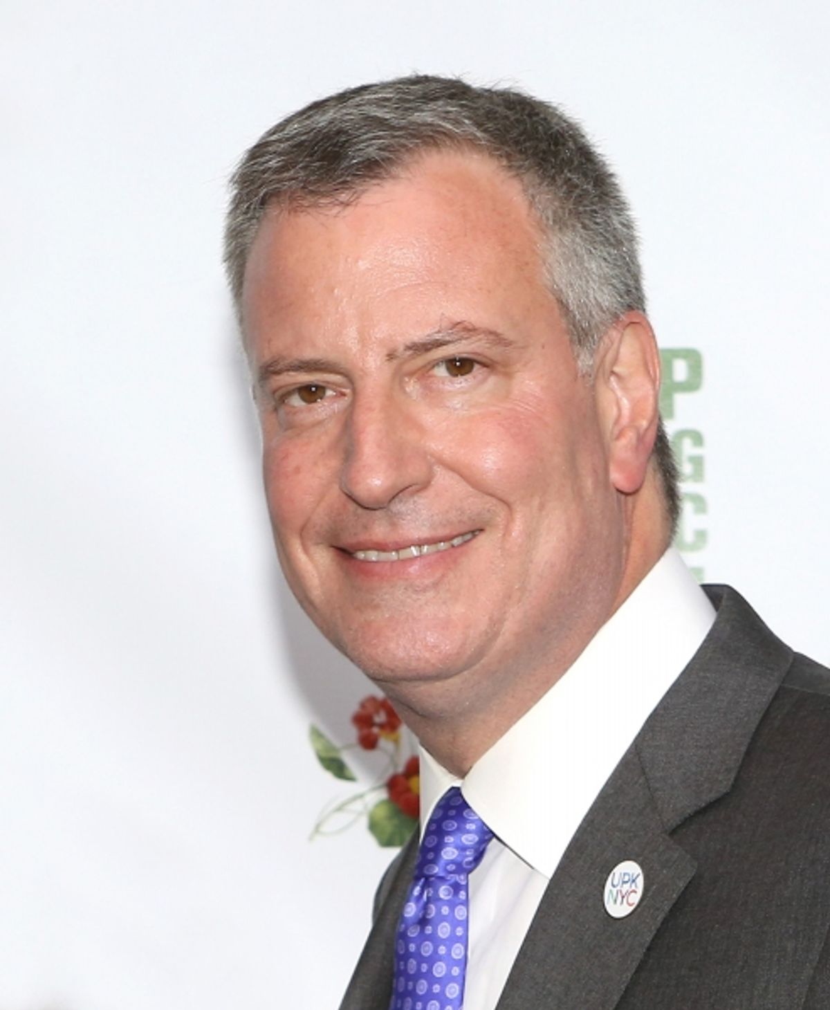 Bill de Blasio  at 
